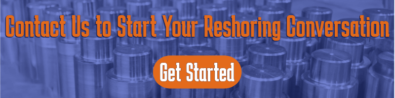 Call to action to start a conversation with Ultra Tool & Manufacturing about becoming a reshoring partner